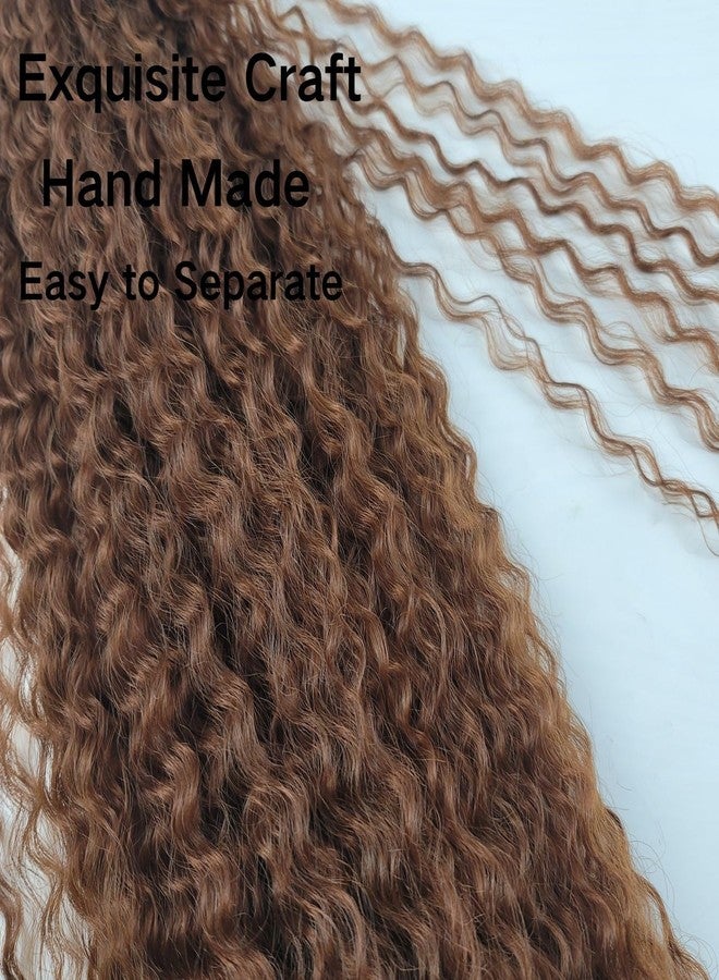 Leticia Brown Boho Braiding Hair Pre stretched for Boho Braids Pre stretched Boho Braiding Hair - Image 4